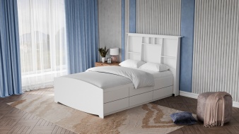 Односпальная кровать с ящиком Фанни 9