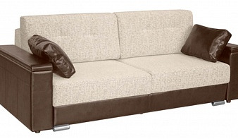 Прямой диван Соната 4 BMS коричневый