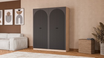 Шкаф распашной Вивьен 11 BMS