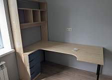 Стол угловой компьютерный с надстройкой Лайт-2 1200 BMS