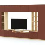 Стенка-горка Вельвет 4 Глянец BMS - Фото 7