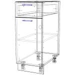 Шкаф нижний с ящиком и дверью Марта BMS