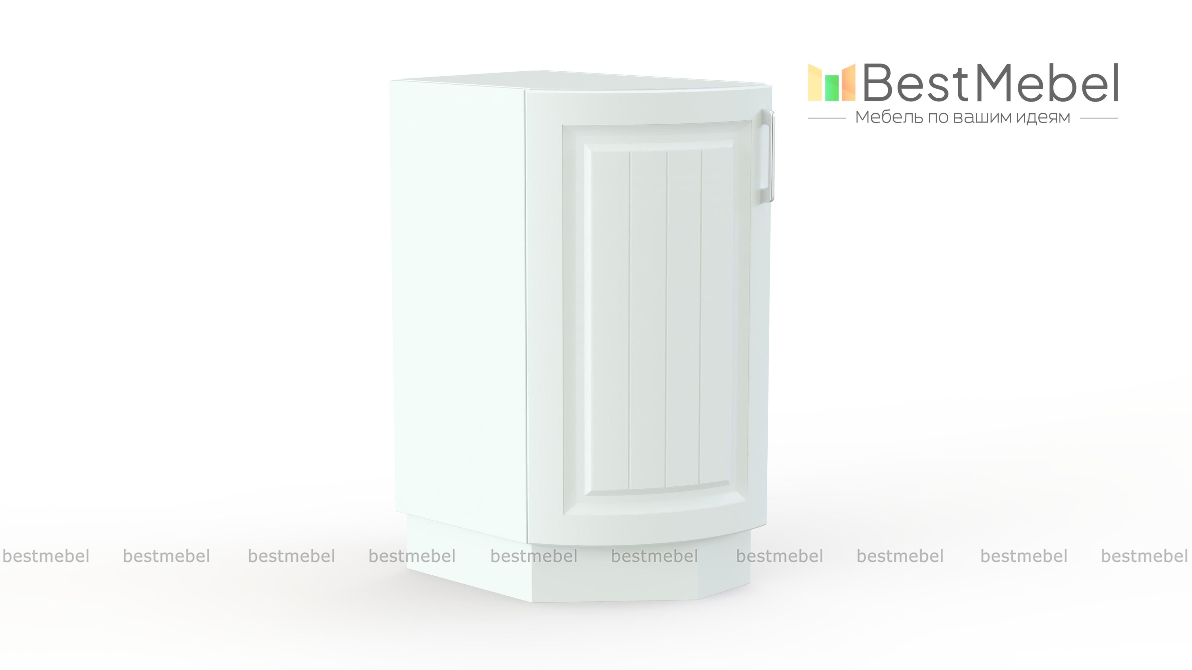 Шкаф нижний торцевой радиусный Европа BMS - Фото