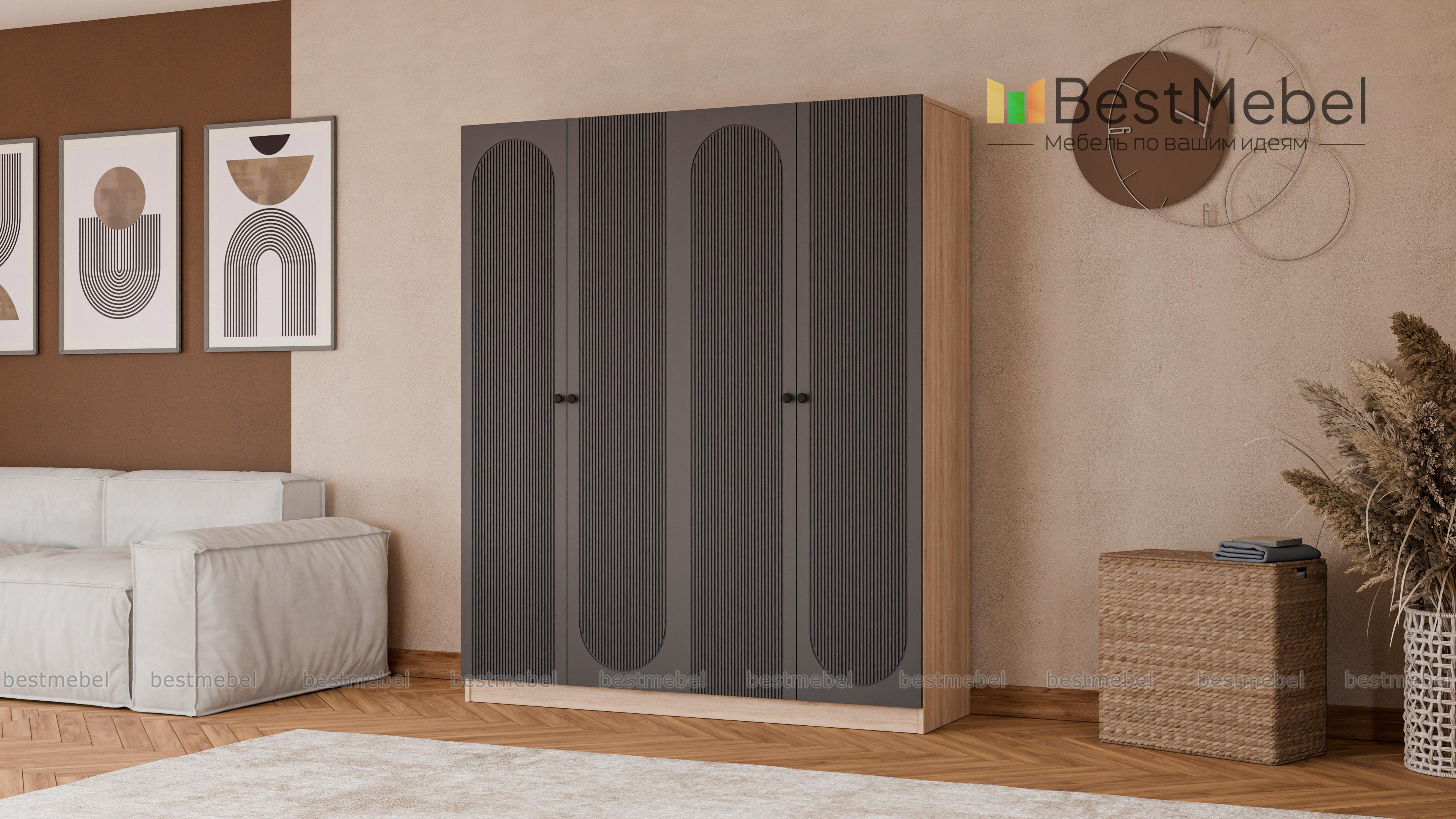 Шкаф распашной Рене 26 BMS - Фото