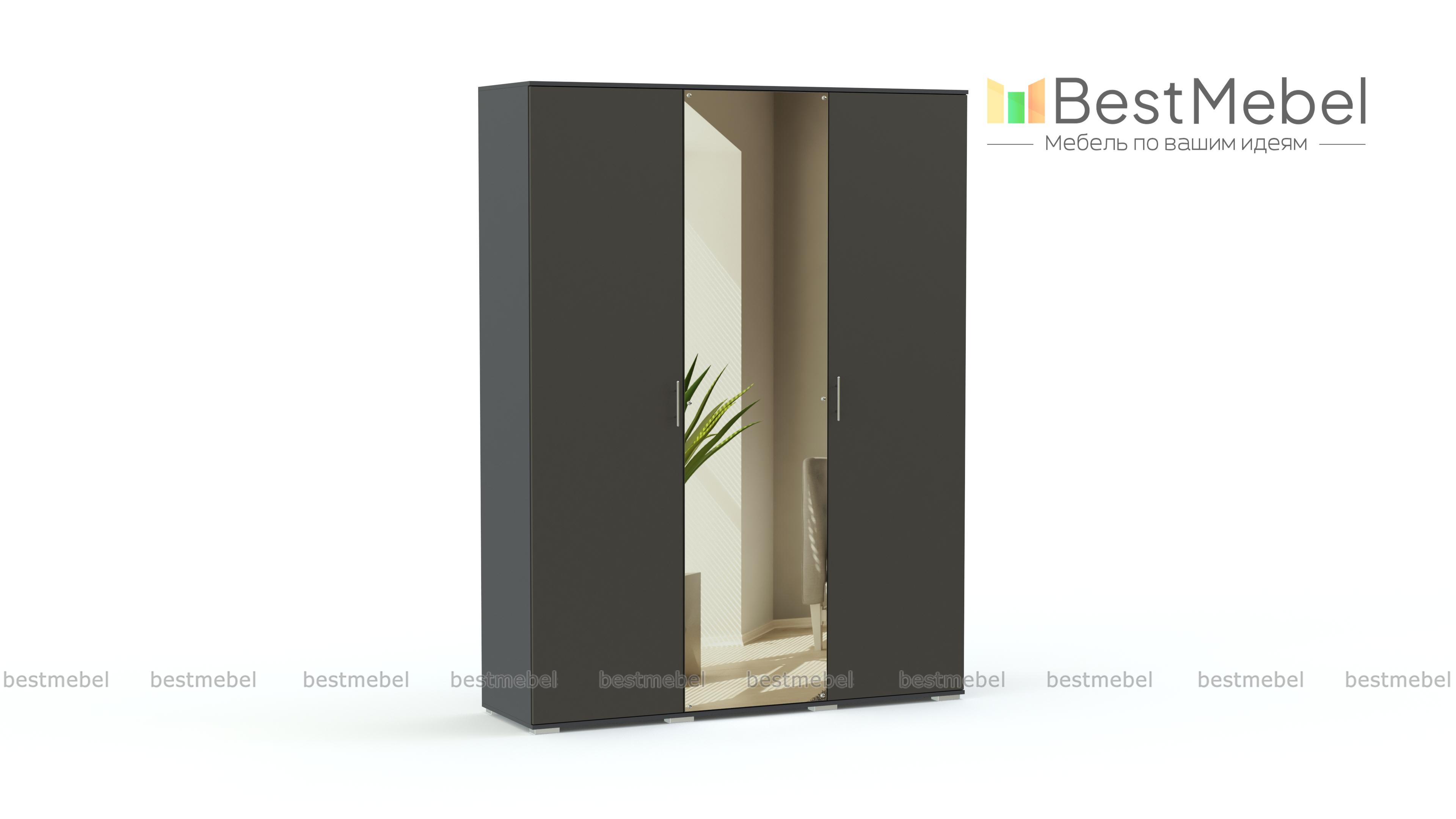 Распашной шкаф Альма 11 BMS - Фото