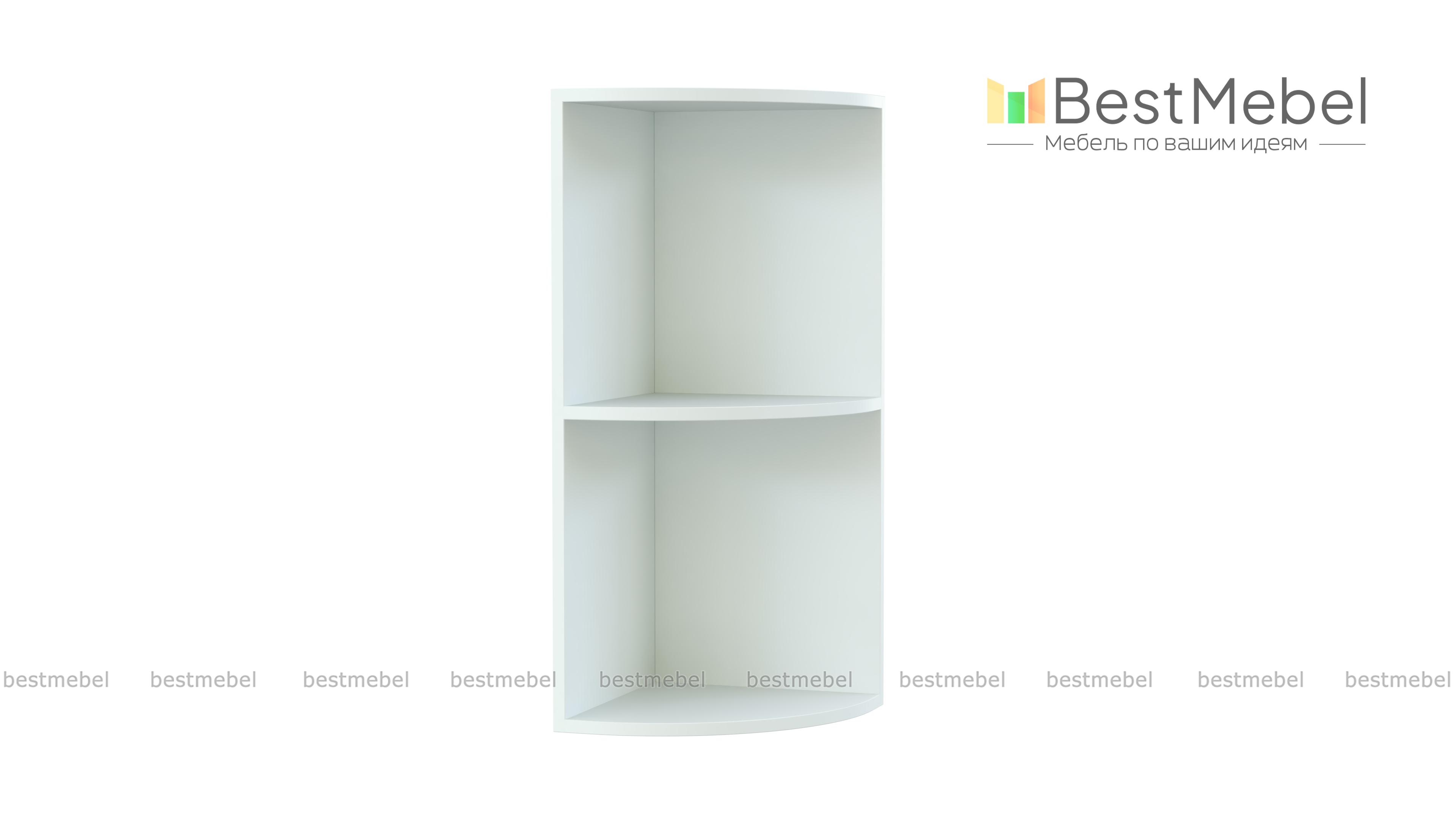 Шкаф навесной угловой открытый Греция BMS - Фото