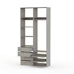 Стеллаж для одежды Мирта 87 BMS - Фото 28