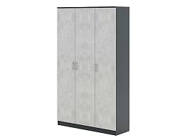 Распашной шкаф Комбинированный BMS(Белье - Платье (станд. 3)) (1200х2000х400)