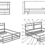 Схема сборки Кровать Нина 8 BMS