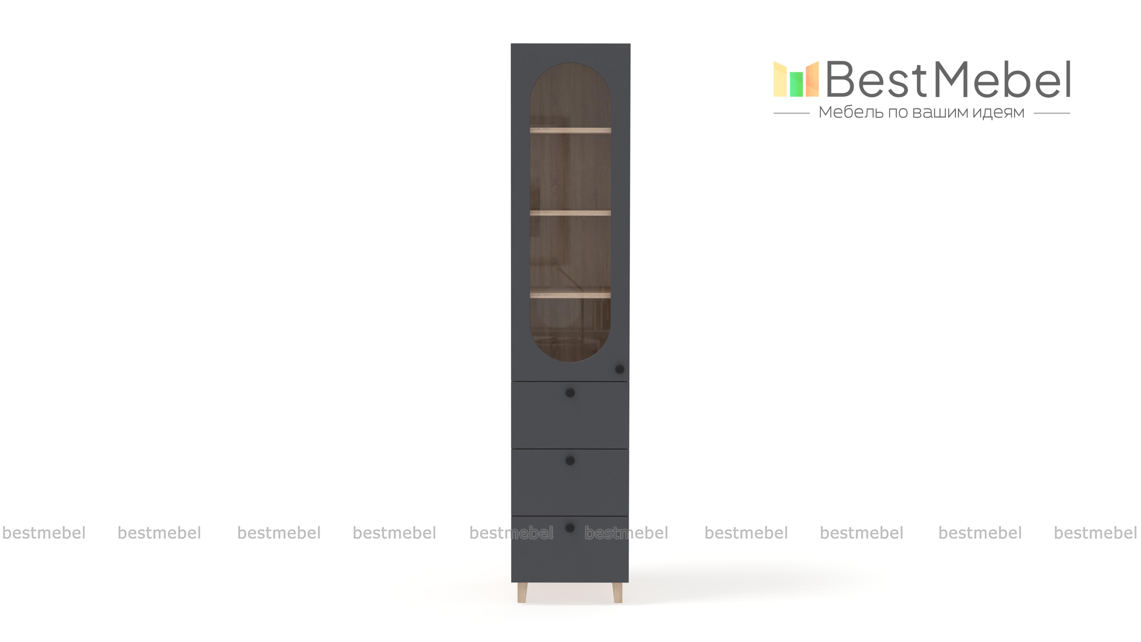 Шкаф-пенал Рене 1 BMS - Фото