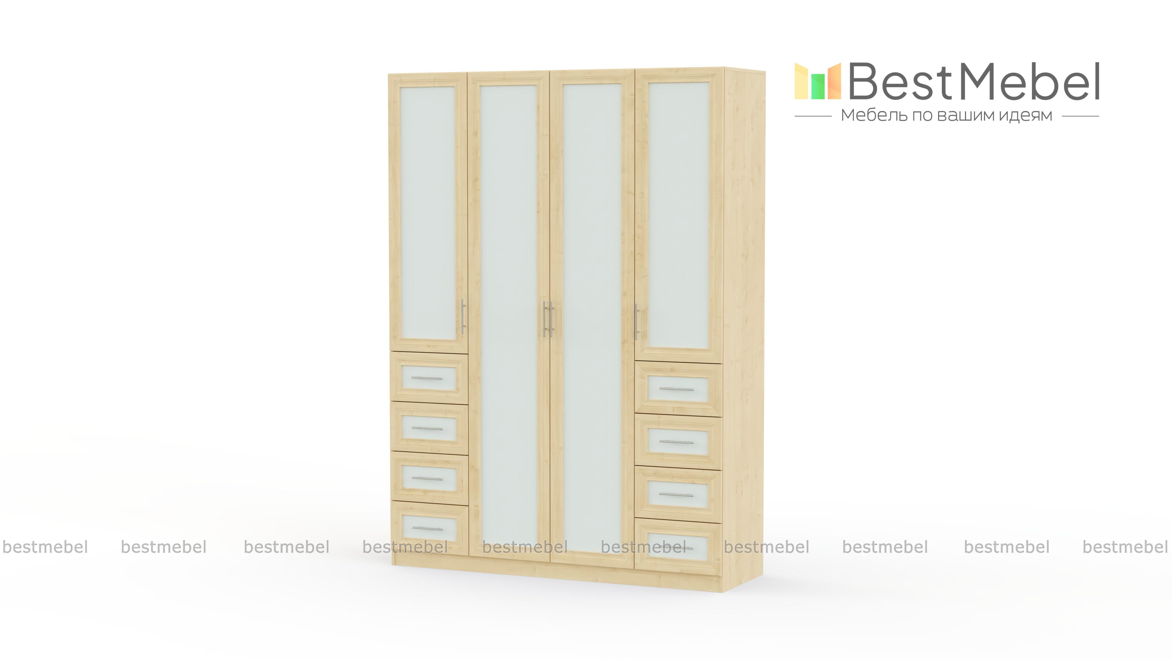 Распашной шкаф Крона 20 BMS - Фото