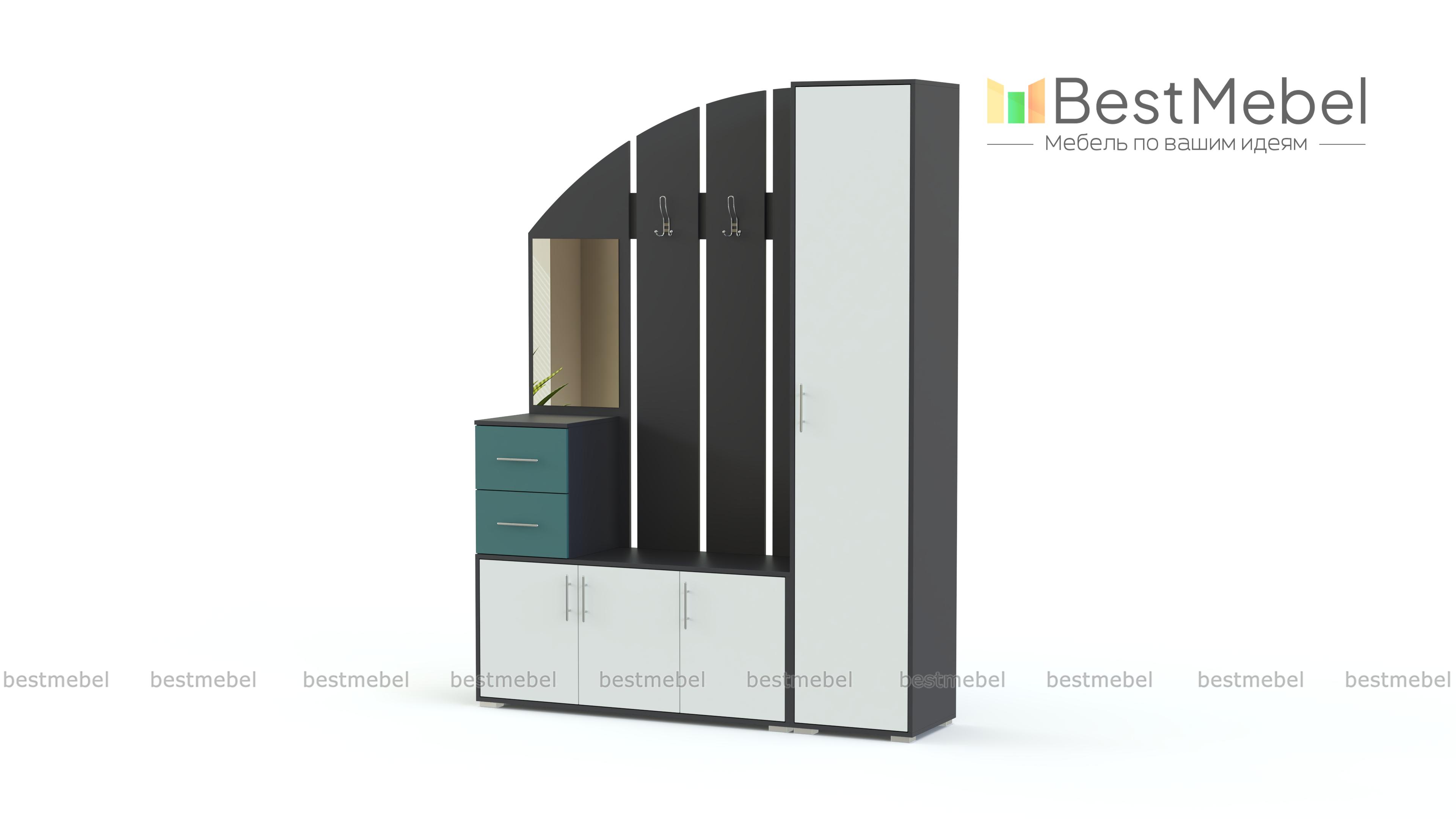 Прихожая Идеал 13 BMS - Фото