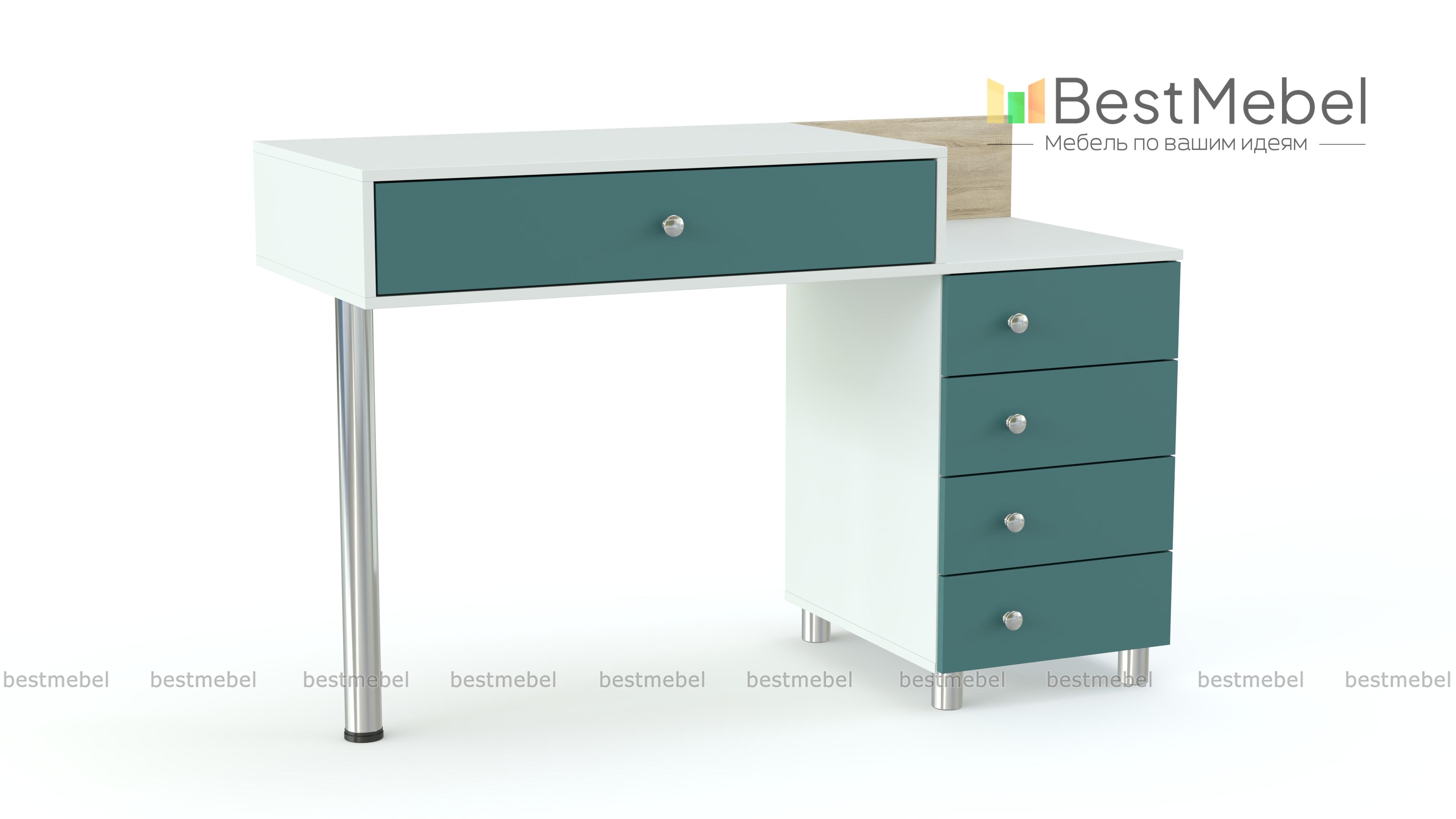 Маникюрный стол Браун BMS - Фото