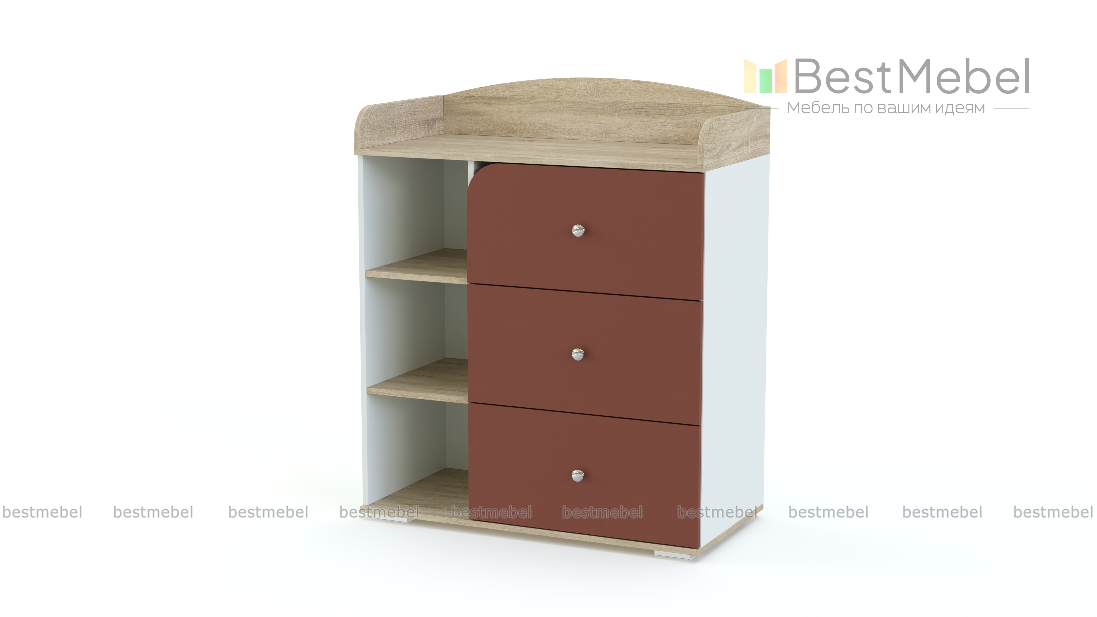 Пеленальный комод Айлин Нео 2 BMS