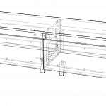 Чертеж ТВ тумба TS12 BMS