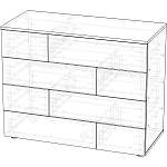 Схема сборки Комод Ежевика 16 BMS