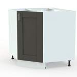 Шкаф нижний угловой (трапеция) Лофт BMS - Фото 3