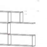 Чертеж Полка навесная Лима 3 BMS