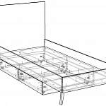 Схема сборки Кровать Паула 14 BMS