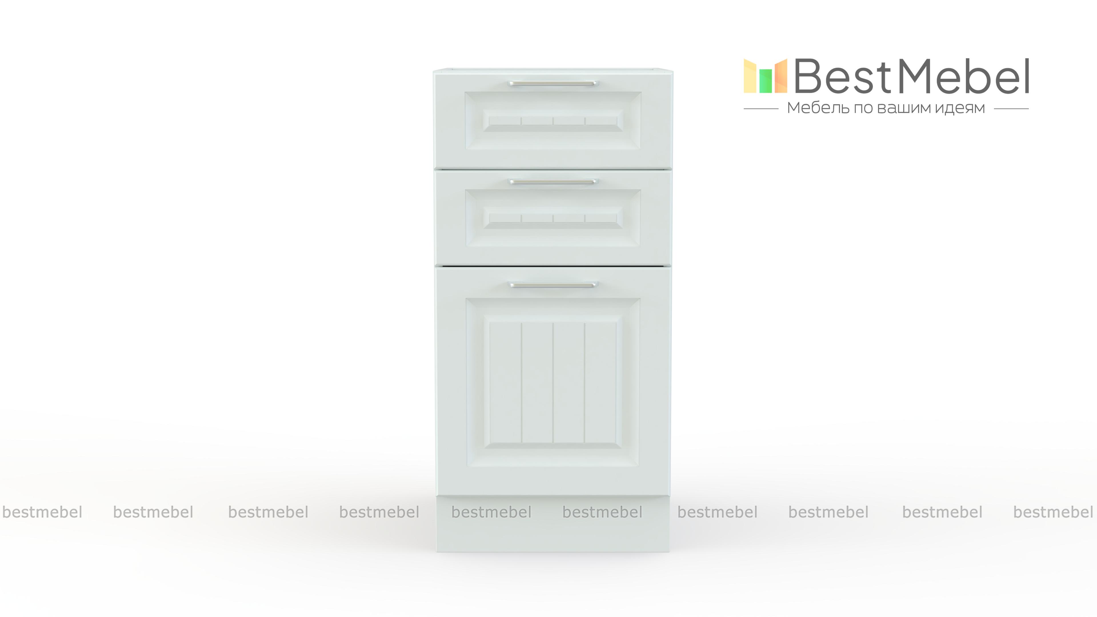 Шкаф нижний с 3-мя ящиками Европа BMS - Фото