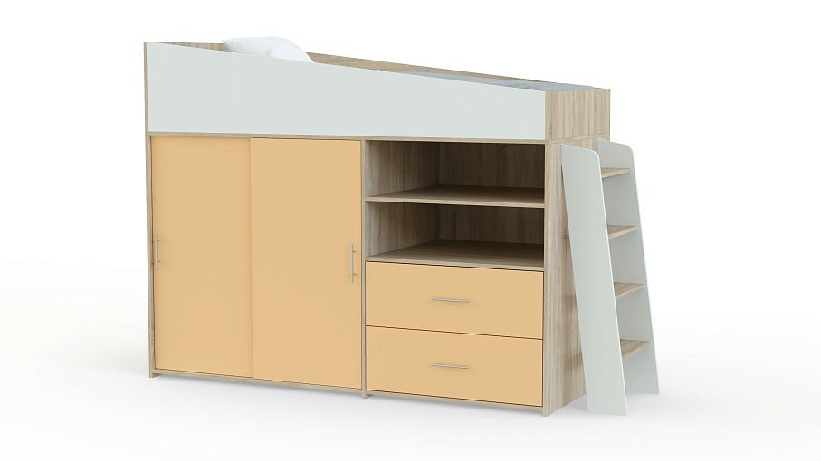 Кровать-чердак Дождик BMS - Фото