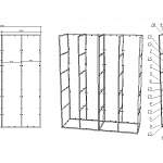 Чертеж Стеллаж Альма 17 BMS