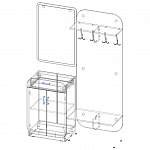 Схема сборки Прихожая Модерно 1.13 BMS